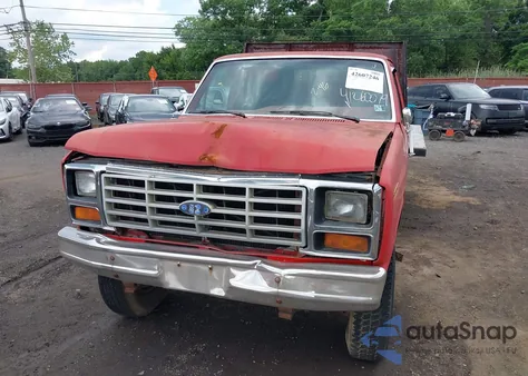 1985 Ford F250 из США, поврежденный, VIN 2FTHF261XFCB03571